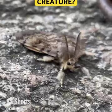 MOTH LOOKS MENACING