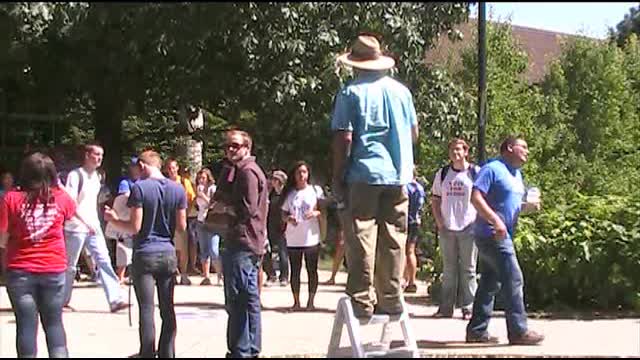 TRUE LOVE for Sinners! - Open Air Preaching - University of Kentucky - Kerrigan Skelly