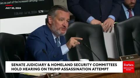 BRUTAL: Ted Cruz Has Epic Clash With Acting Secret Service Director Over Trump And RFK Jr.