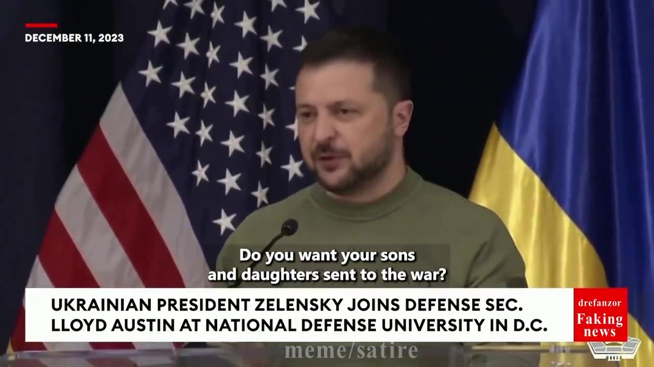 BREAKING! Zelensky REAL Speech in Washington: I brought coke and h*oes... HILLARIOUS!