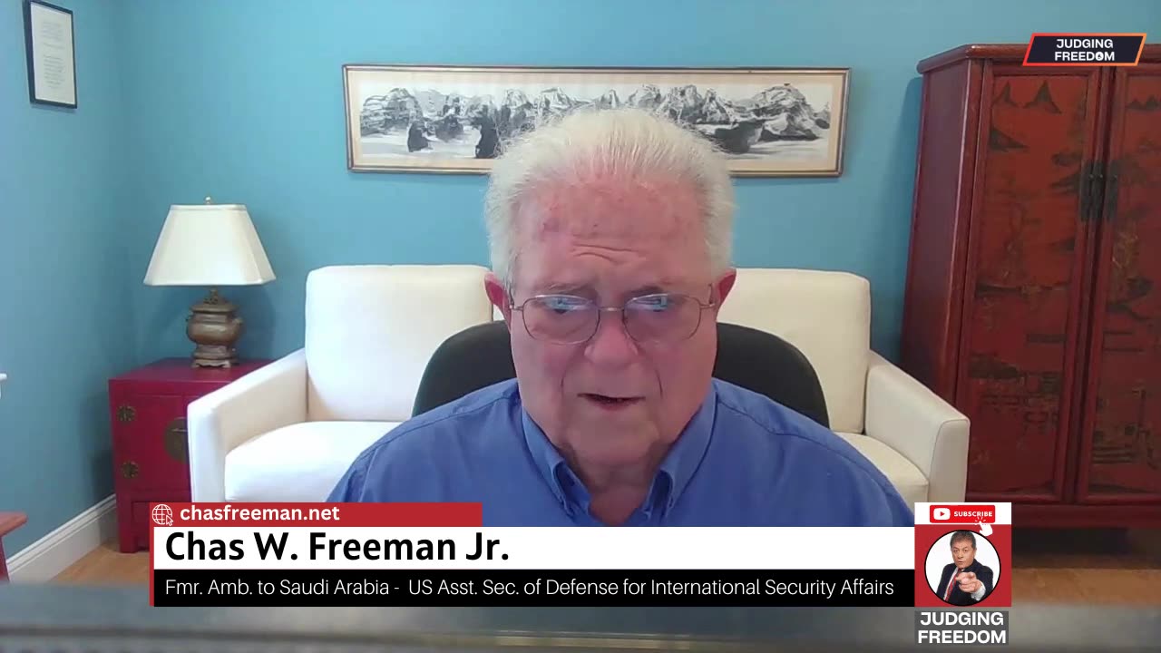 AMB Charles Freeman : Will Zionists Destroy Israel?