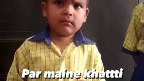 Bar mein ne khatti toffee khayi hai