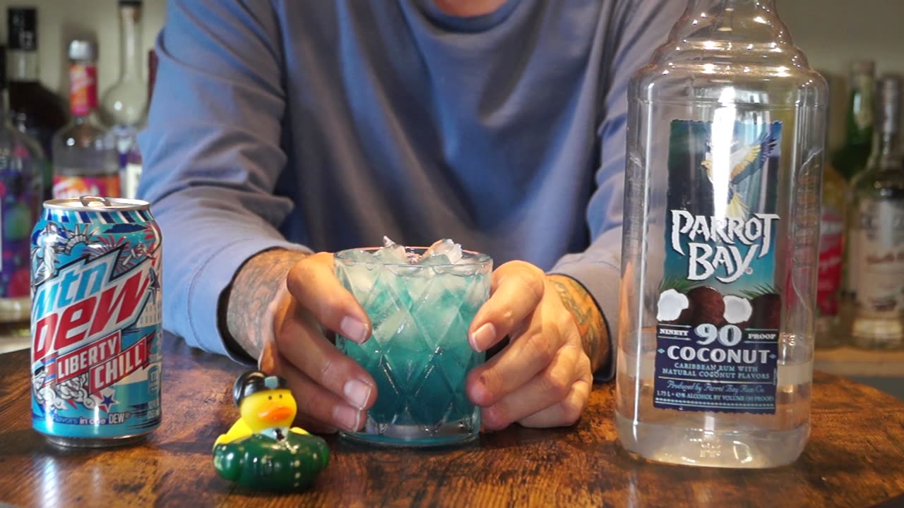 John Chaffin - Parrot Bay 90 proof Coconut Rum & Mtn Dew Liberty Chill