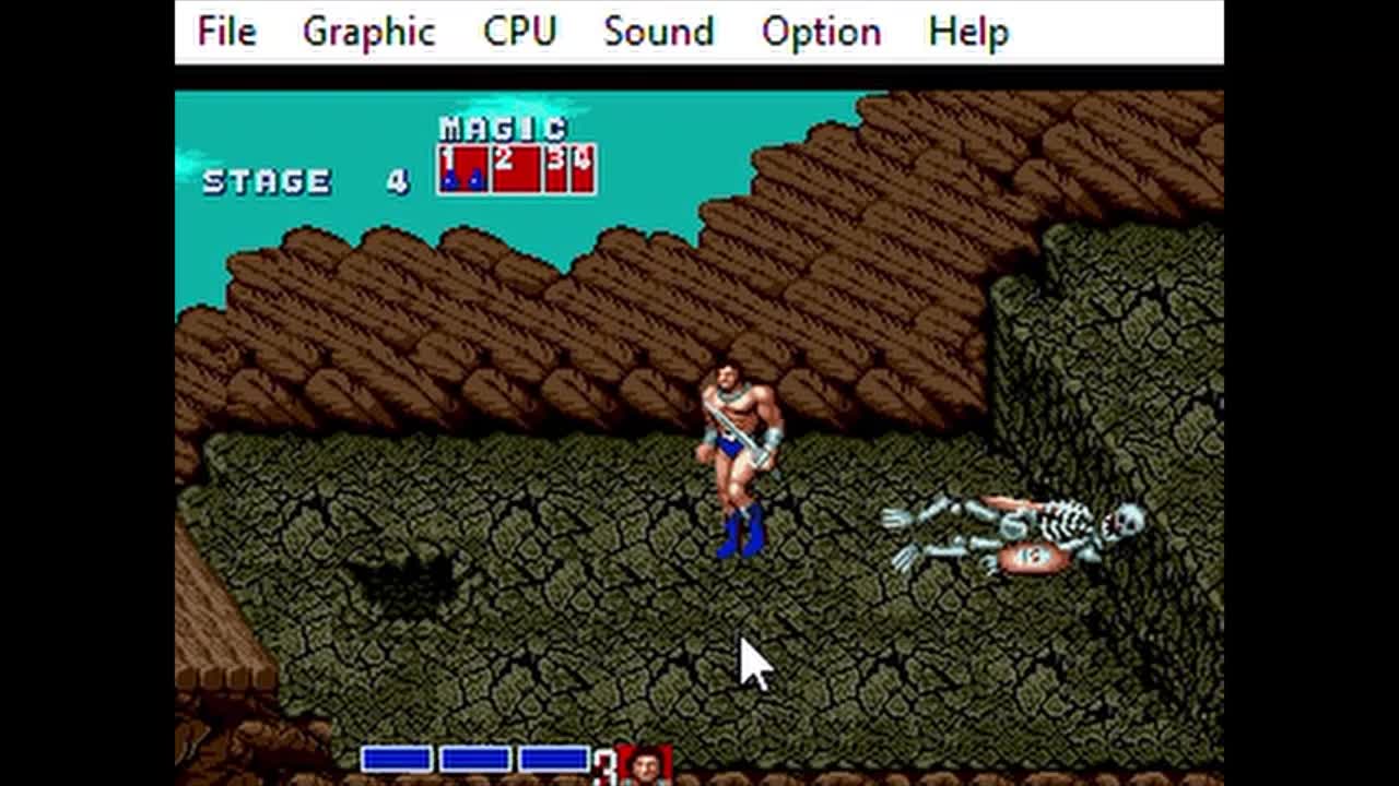 Golden Axe retro Genesis rom