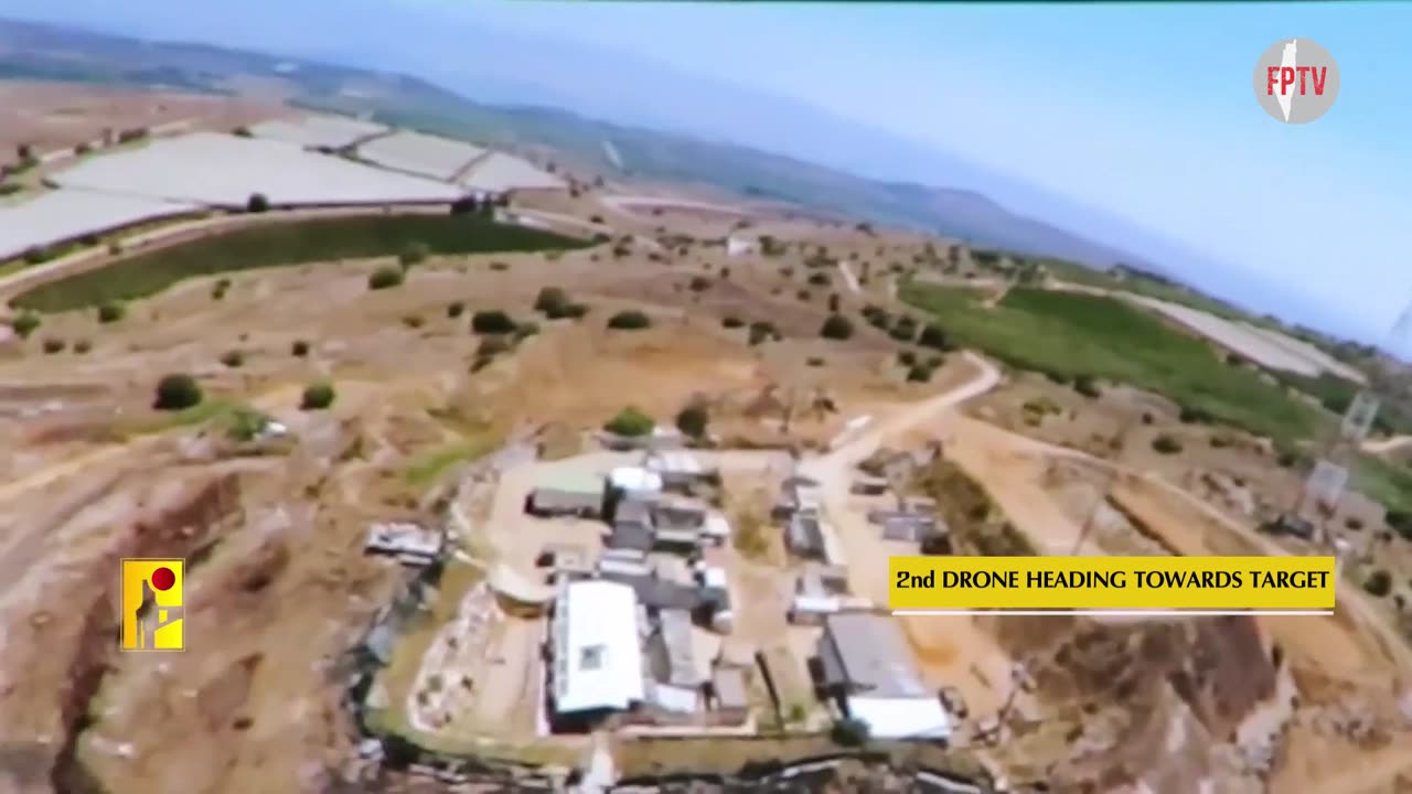 (EN) Islamic Resistance in Lebanon (Hizbullah) striking Malkia site, Aug 11, 2024