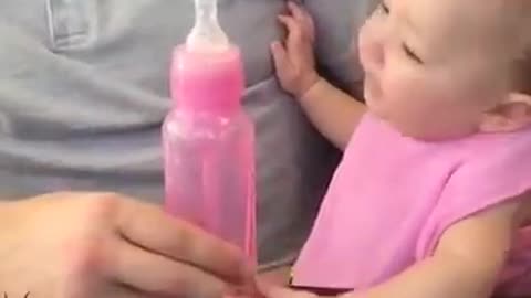 Baby and daddy funny moments try not to laugh