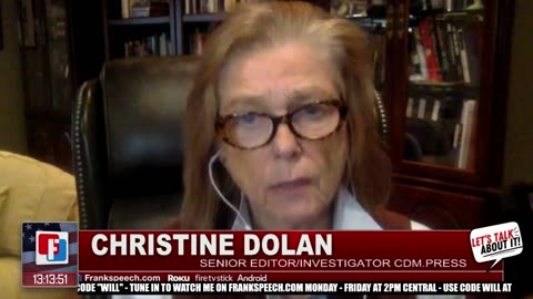 GUEST CHRISTINE DOLAN ON CHILDREN TRAFFICKING