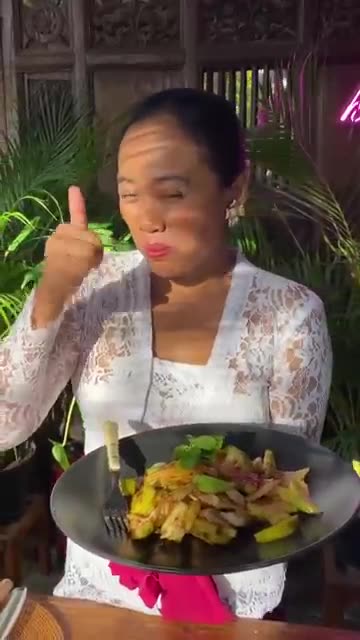 Lodek aka Rujak or Balinese Fruit Salad🤩 #bali #rujak #lodek #rujakbali #balinesefood #cooking