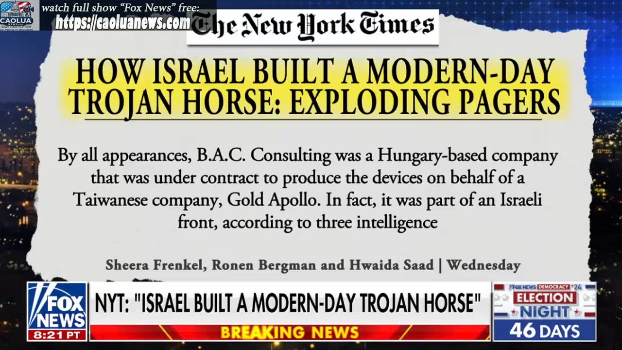 Fox News at Night 11PM - 9/21/2024