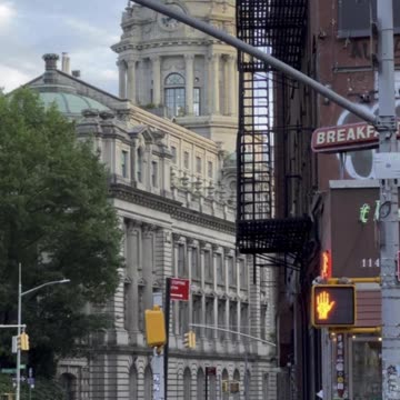 New York on the streets.