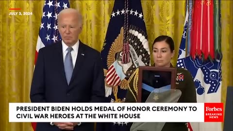 BREAKING NEWS- Biden Holds Medal Of Honor Event Amidst Growing Calls For Him To End 2024 Bid