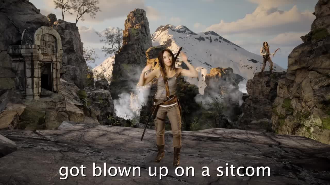 Lara Croft vs Indiana Jones. Epic Rap Battles Of History.