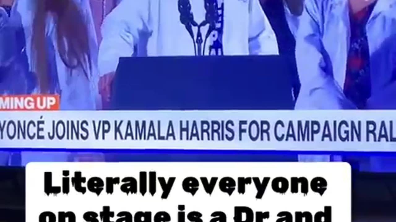 Medical Crisis at Kamala Rally Met with Silence from ‘Doctors’ on Stage