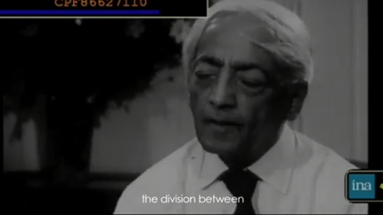 KRISHNAMURTI : La révolution du silence