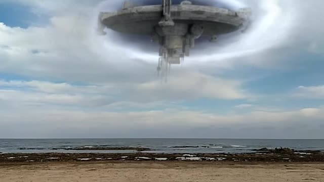 Ufo in the sky