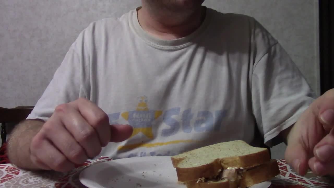 Tuna Sandwich and Crispy Rice Mukbang ASMR