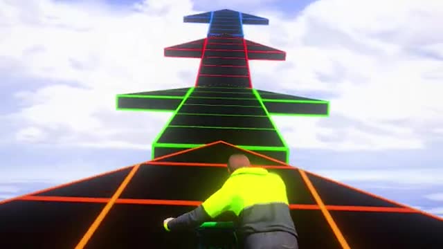 GTA V Dangerous Stunt On Mount Chiliad