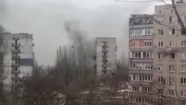 Sniper and ATGM positions of Ukraine forces in Mariupol getting destroyed