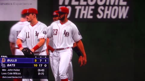 MLB The Show: Louisville Bats vs Durham Bulls (S1 G72)