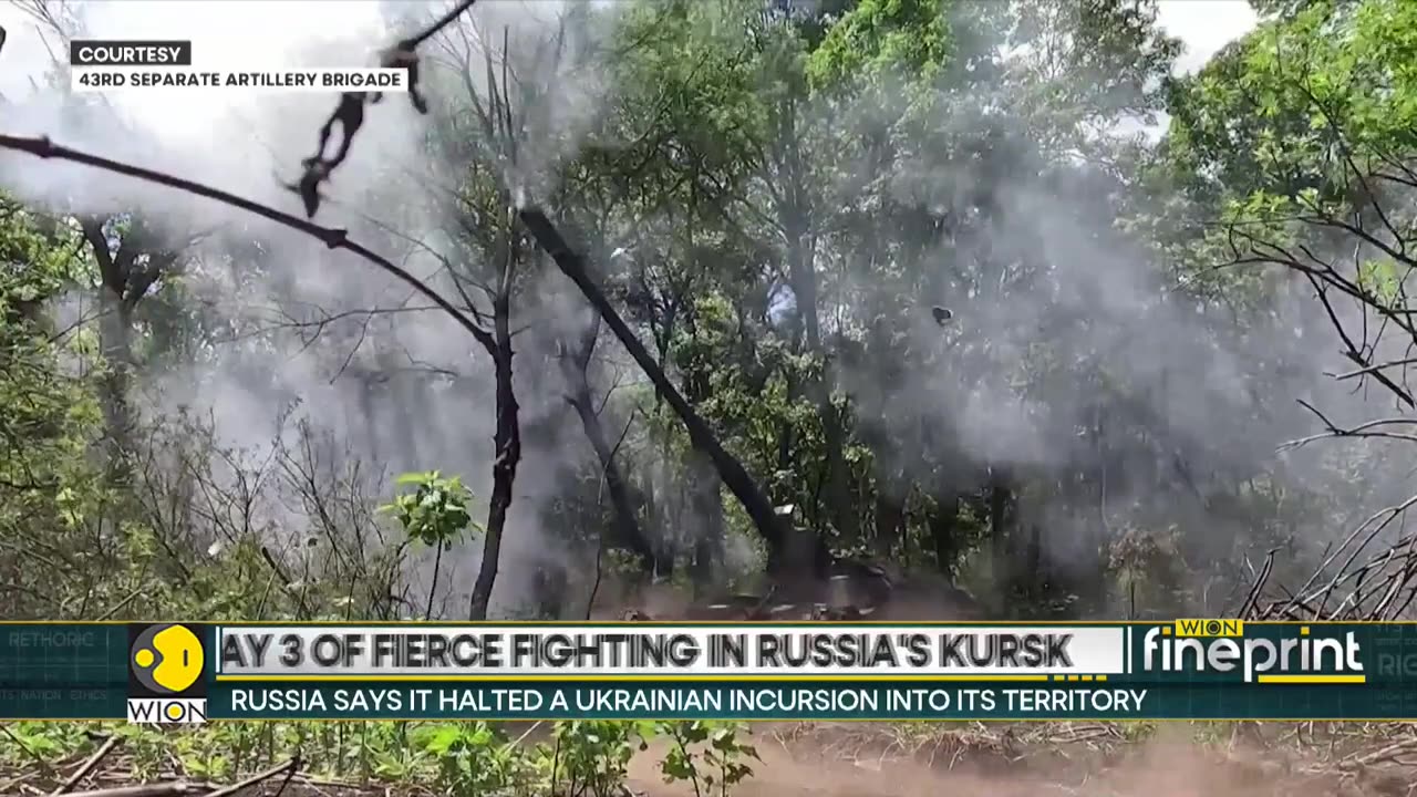 Ukrainian Forces Enter Russian Territory In Kursk