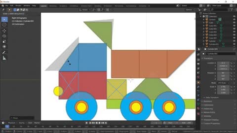 Modelando un camion