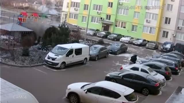 Mortar fire on Nikolaev's residential areas