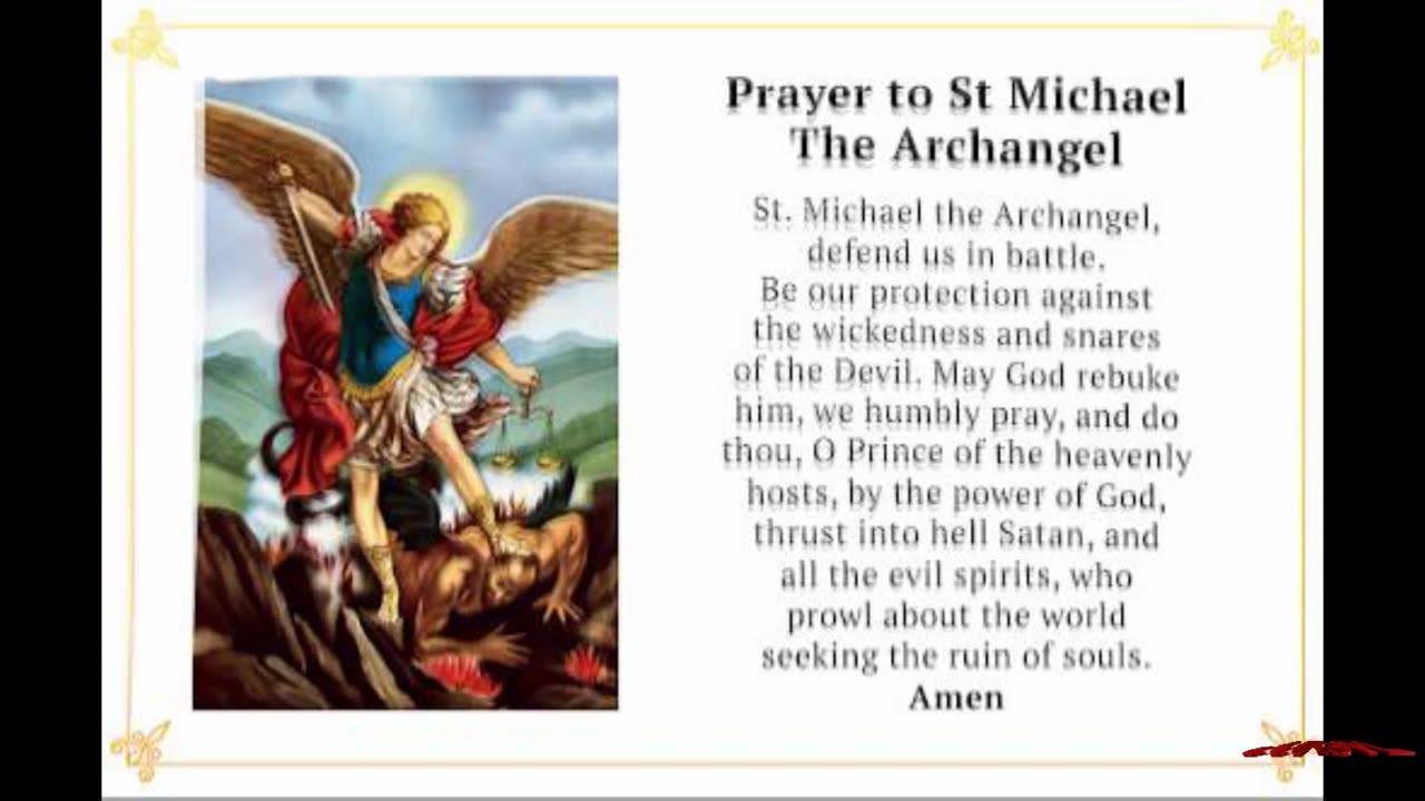 St. Michael Archangel Prayer