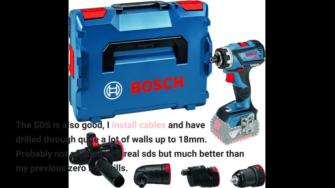 Bosch Professional 18V System Akku-Bohrschrauber GSR 18V-60 FC (inkl. 4x Aufsätzen)