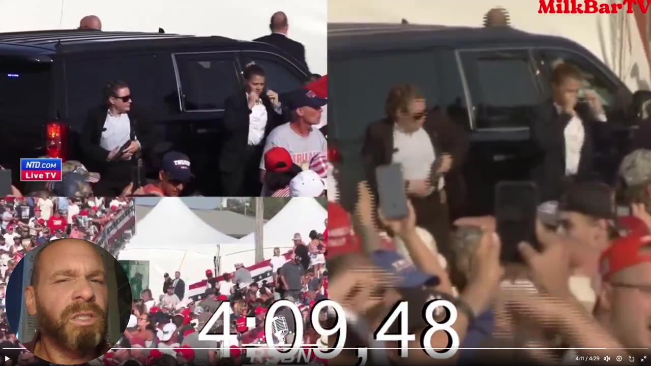 The 2 most embarrassing minutes in Secret service history. Inside job?