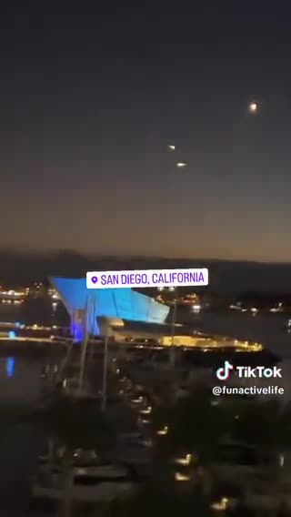 San Diego, California What's going on? PROJECT BLUE BEAM?