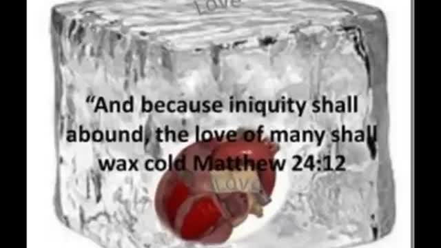 20180304 THE LOVE OF MANY SHALL WAX COLD