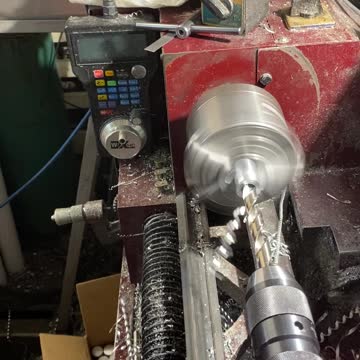 Machining coupling blanks on the lathe 4