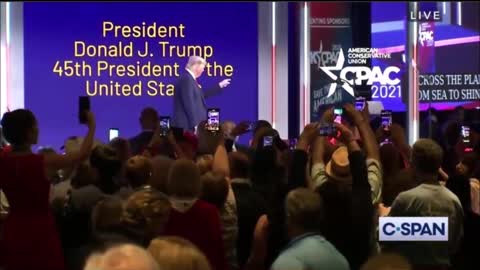 C PAC 2021 Orlando,Fl. President Trump / first part