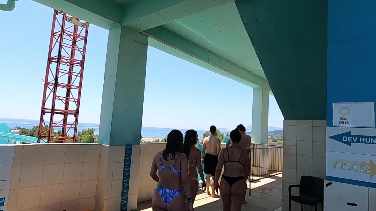 Water Park Water Slide Summer Holiday -Aquapark #waterpark #waterslide