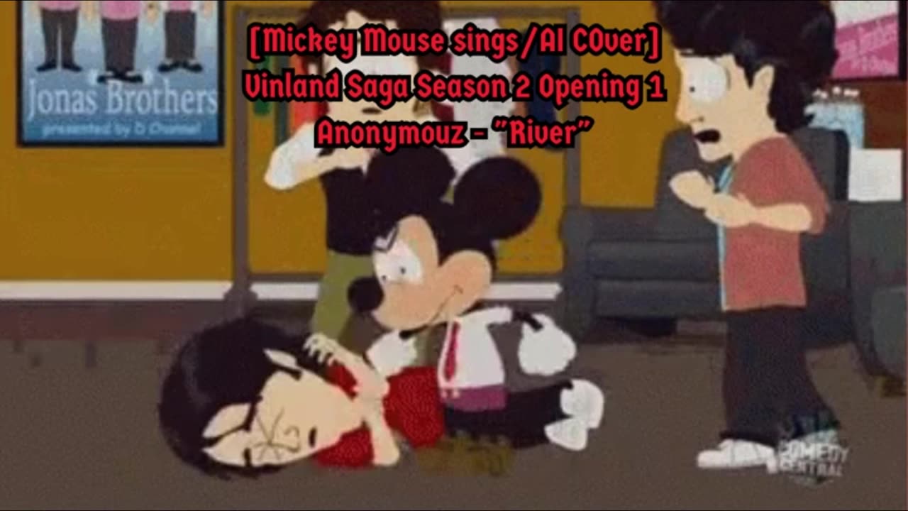 [Mickey Mouse sings/AI Cover] Vinland Saga Season 2 Opening 1 | Anonymouz - "River"