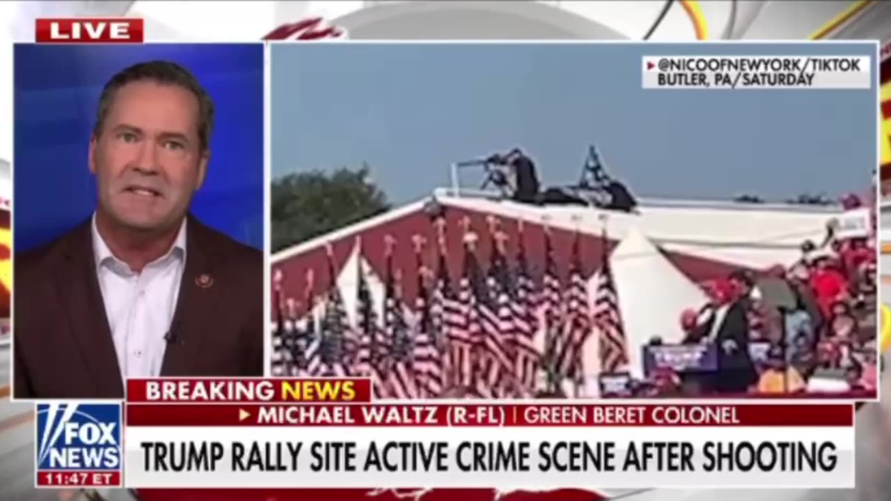 Rep Michael Waltz: There should’ve been an AGENT posted on that building
