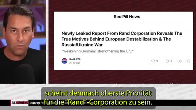 Die Grünen - ein Instrument für die Zerstörung Deutschlands? Geheimdokument der “Rand”-Corporation.