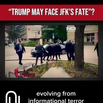 🚨"Trump May Face JFK's Fate"?
