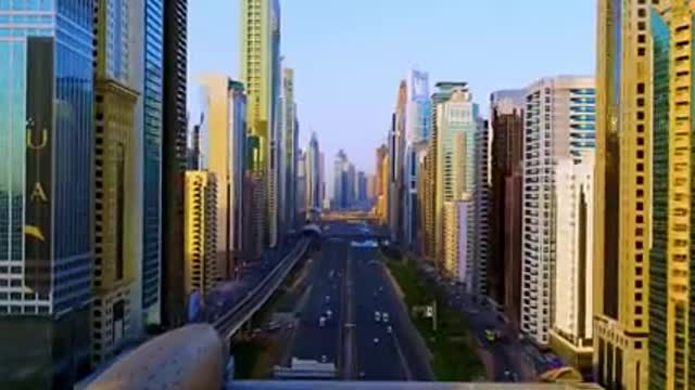 Dubai UNITED Arab Emirates Recorded By Drones