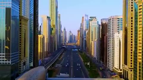 Dubai UNITED Arab Emirates Recorded By Drones