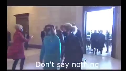 Reminder (2021)| Pelosi Escorted By Us Marshall’s Back | Arrested?