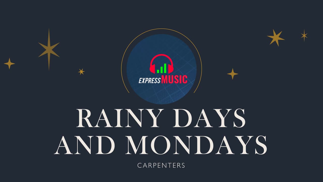 Rainy days and Mondays I Carpenters I karaoke with Lead Vocal I ExpressMusic