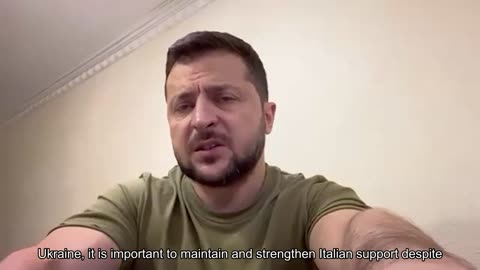 Zelensky for the second time in a week