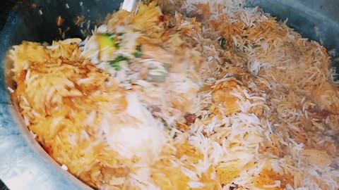 Chicken Biryani Restaurant Style Made At Home.