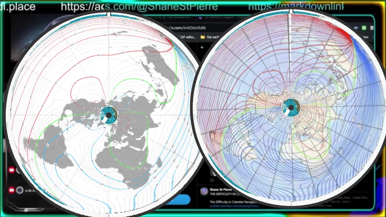 Navigating Southward with Magnetic Declination be like....