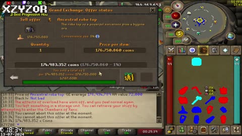 ANCESTRAL ROBE TOP #5 - Split #14 KC4537 [13-7-2024]