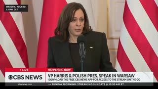 Kamala's DERANGED Speech In Europe