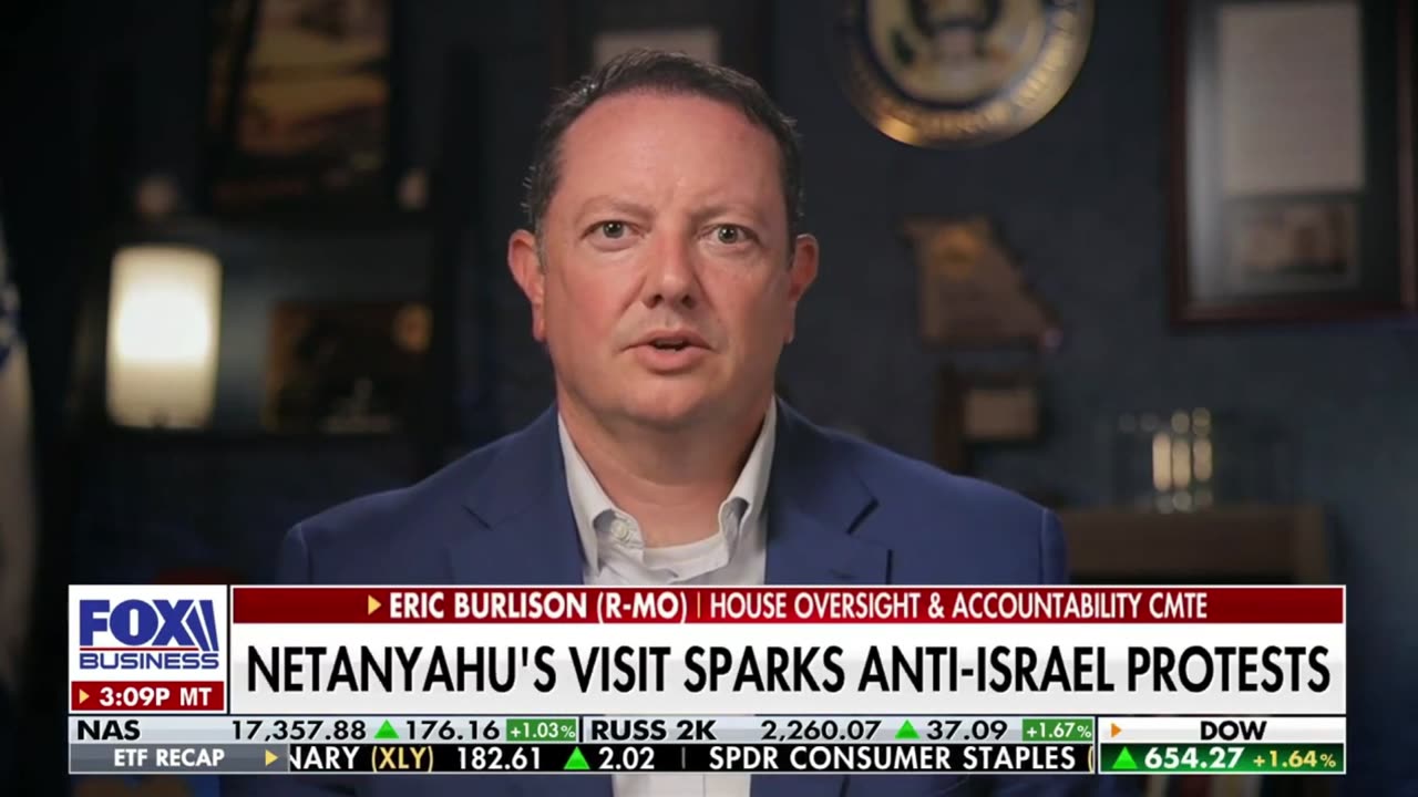 Rep. Burlison Blasts Kamala Harris for Pulling Back Support for Israel