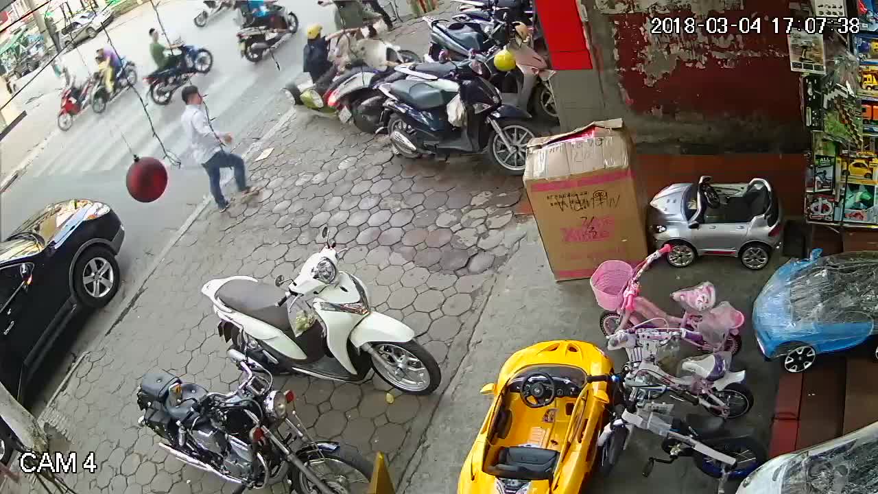 Moped Collision