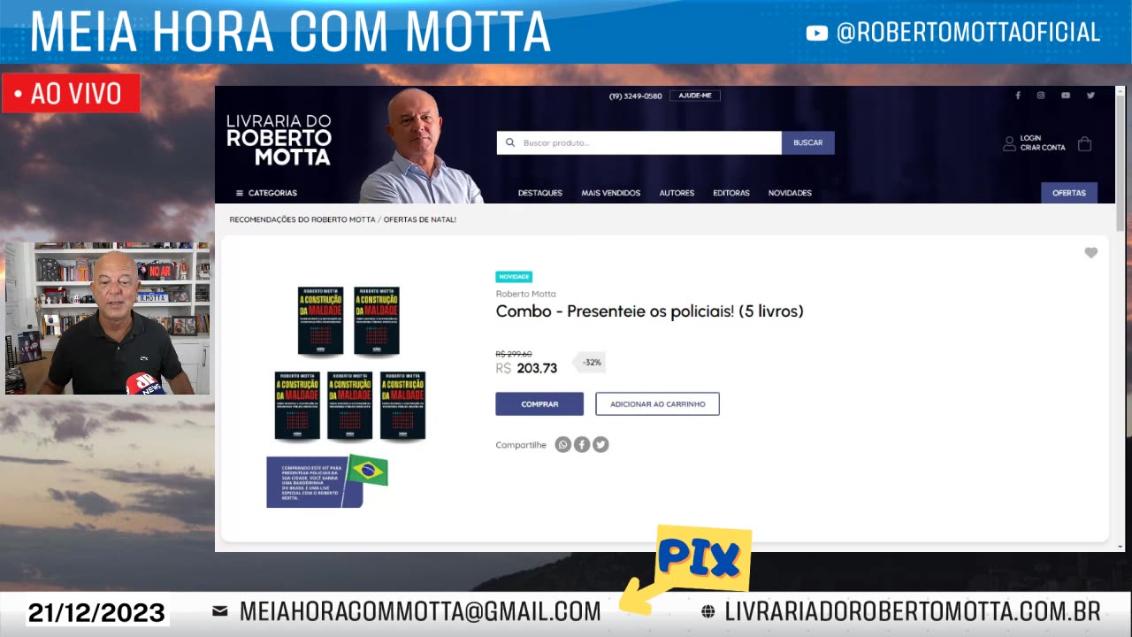 Meia Hora com Motta - 21 de dezembro de 2023